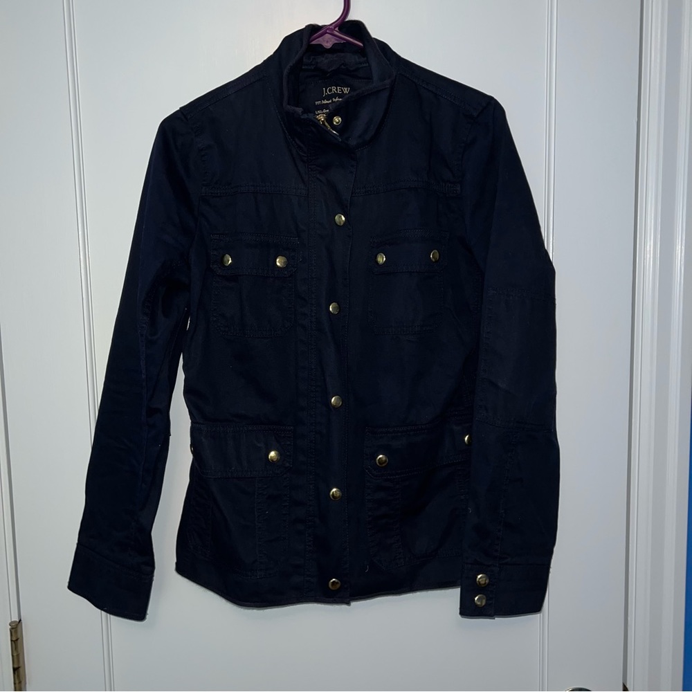 Navy Blue J Crew jacket